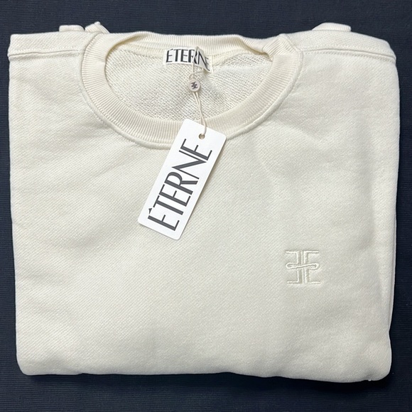 Eterne Oversized Crewneck. Creamy white color. Size M, perfect conditions - Picture 3 of 7